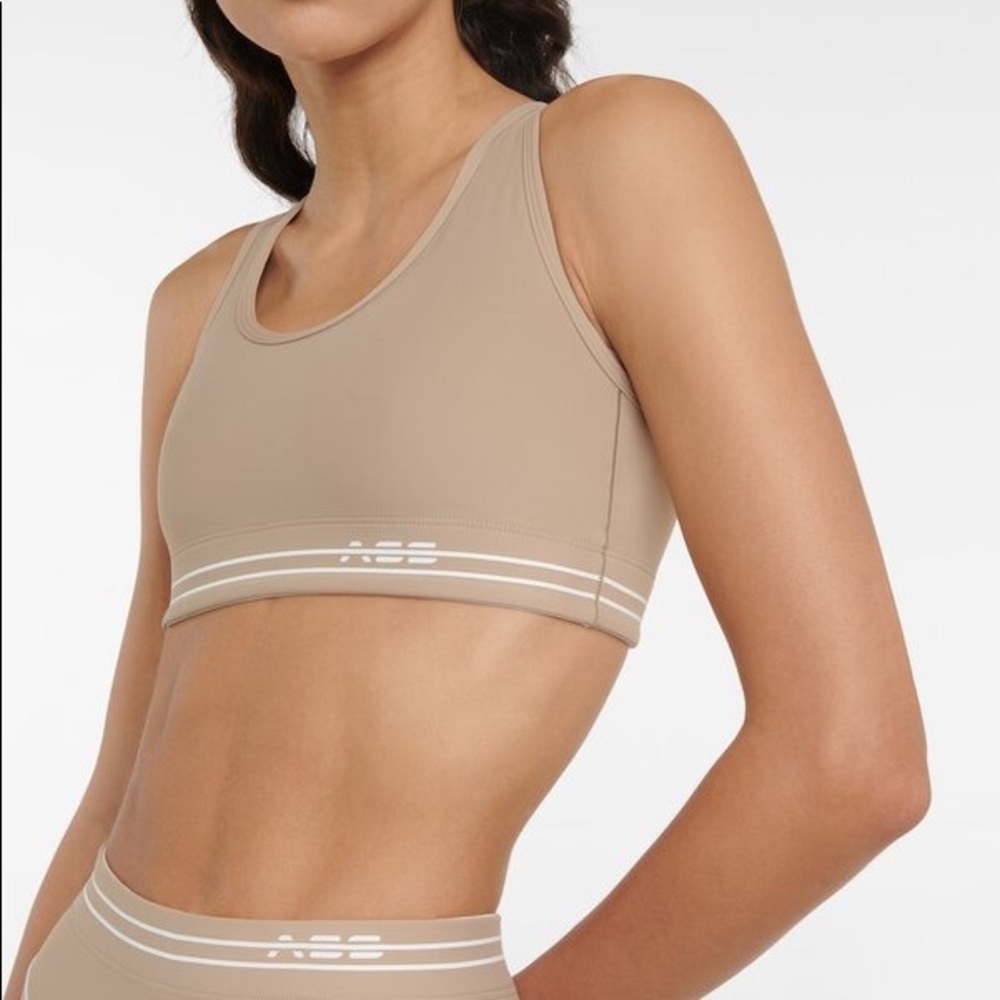 Adam Selman Sport Crossover Back Sports Bra